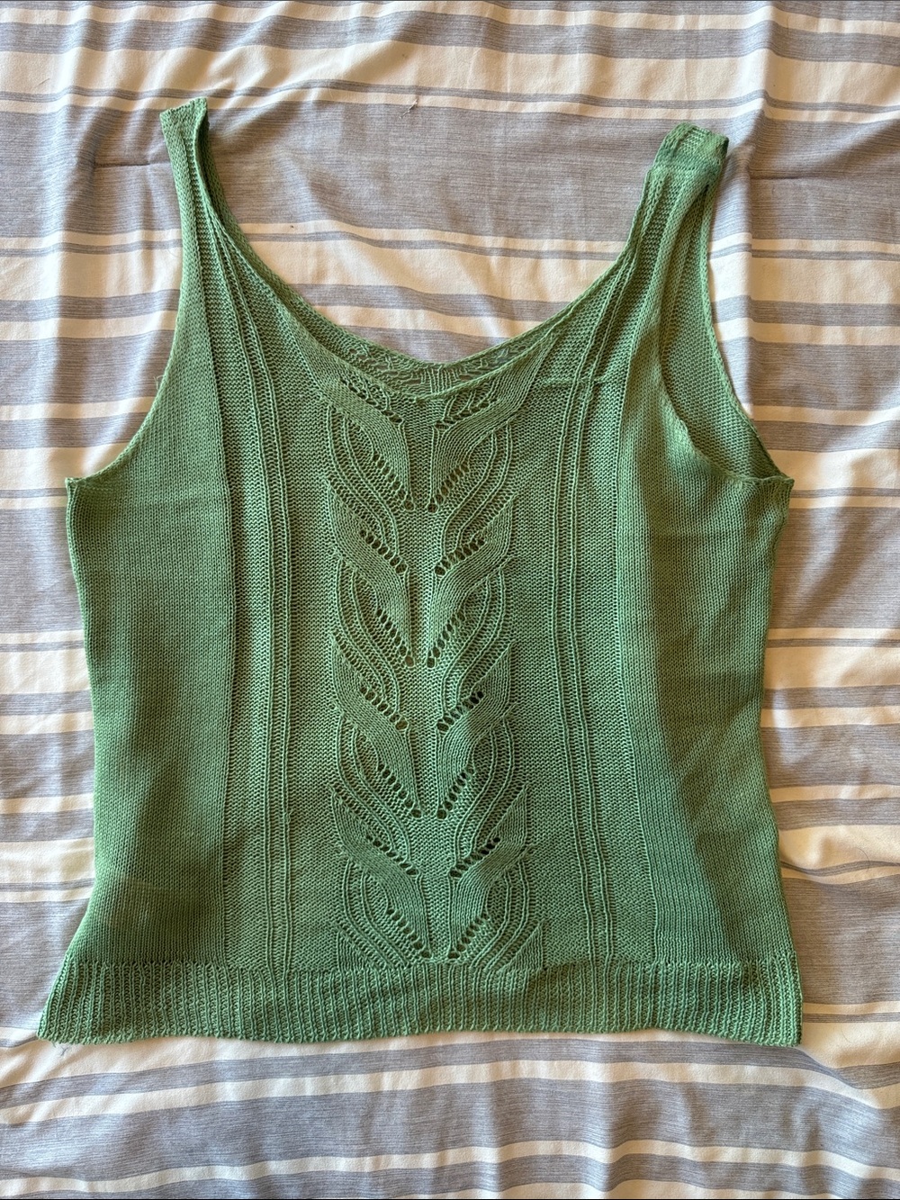 NWOT Green Knit Tank Top - Women